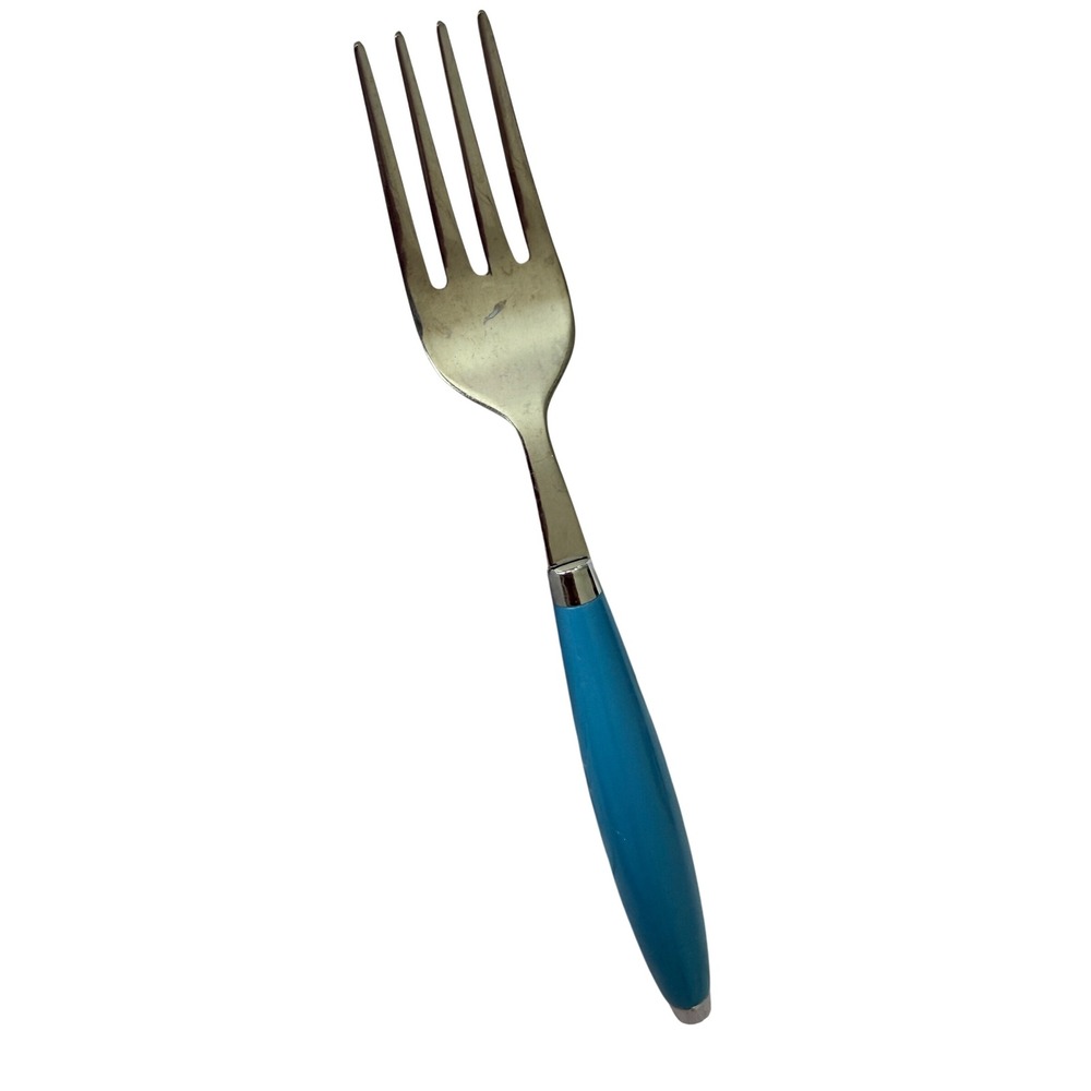 Fiesta Flatware Peacock Blue Swirl Salad Fork Replacement Piece